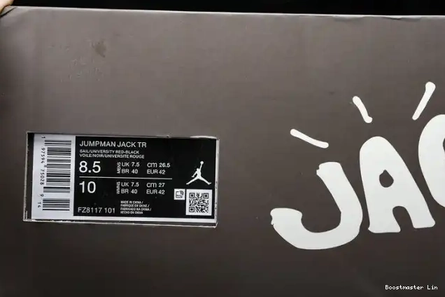 Boostmaster lin x Jordan Scott Red Travis TR University FZ8117-101 Jack Jumpman 0501